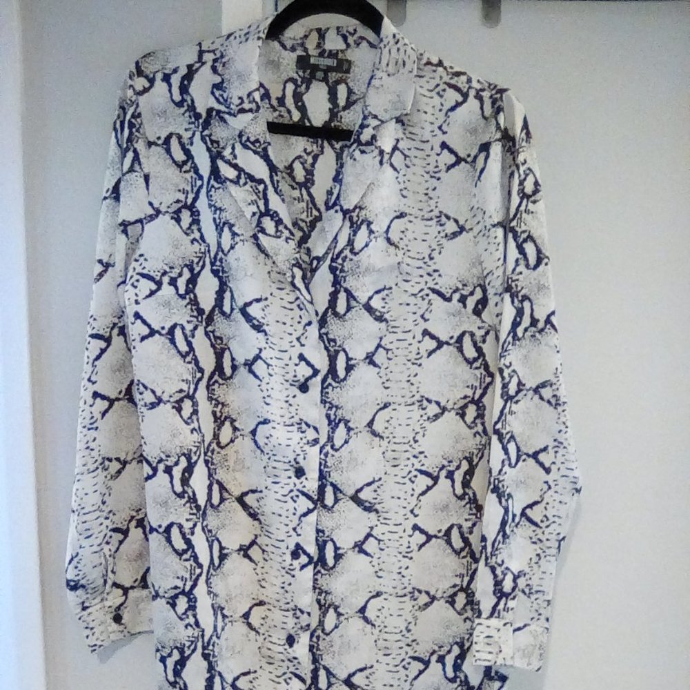 #10 Misguided tall snake skin top